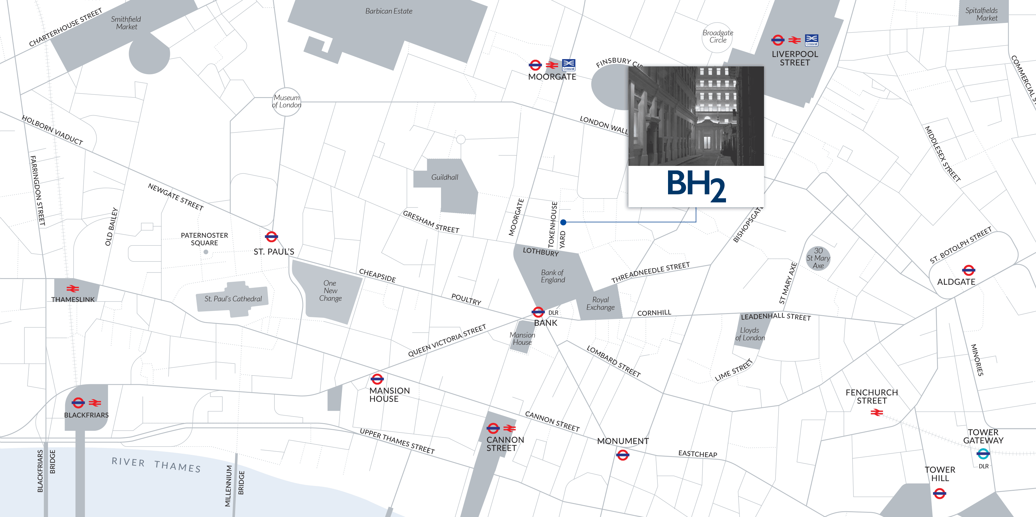 Map of BH2's location